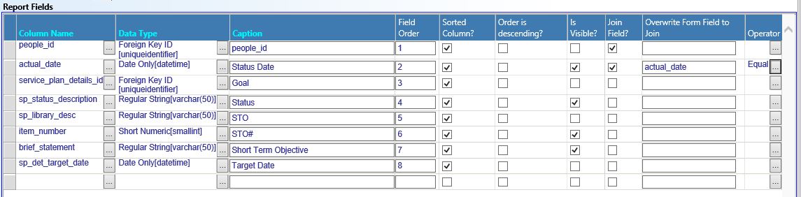 report-fields